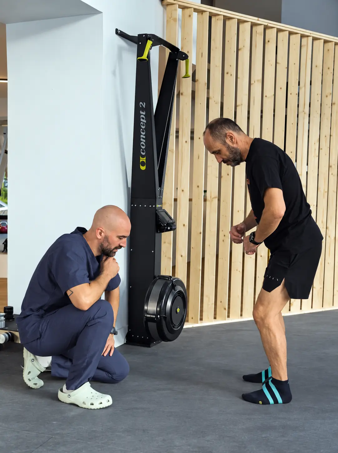 Equipo de Windfit Salud en su centro de Madrid